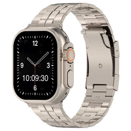 Smart Watch with Silver Chain Braclet